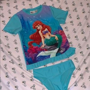 H&M’s little mermaid two piece bathing suit.